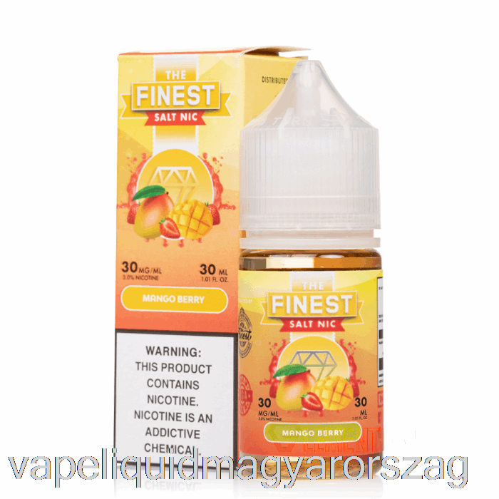 Mangó Bogyó - A Legfinomabb Gyümölcs Kiadás Só Nic - 30ml 50mg Vape E Cigi